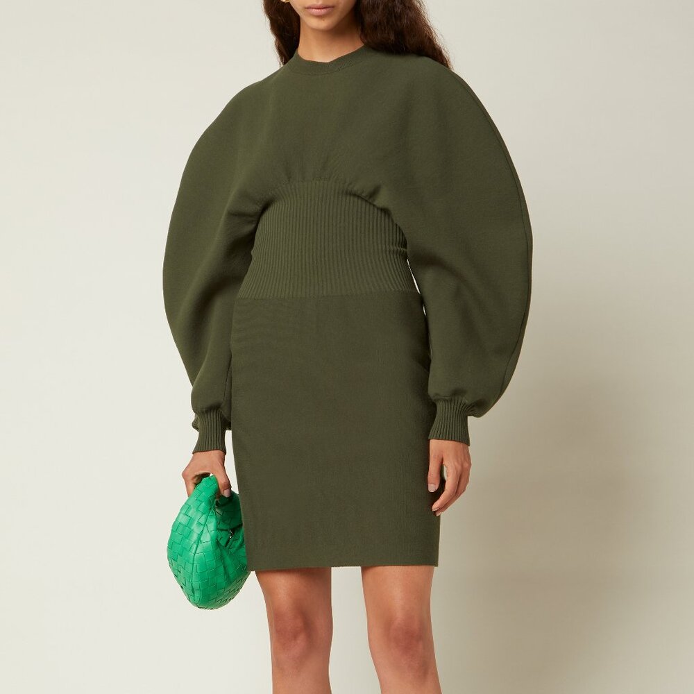 Bottega Veneta Wool Knit Mini Dress NWT